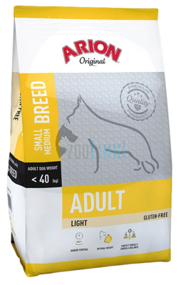 ARION Original Adult Small/Medium Breed Light 3kg + Überraschung für den Hund