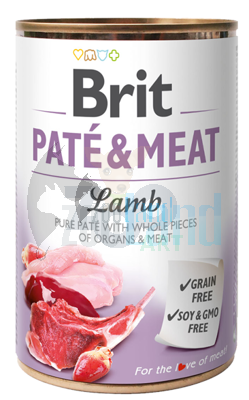 BRIT PATE & MEAT LAMB  6 x 400g