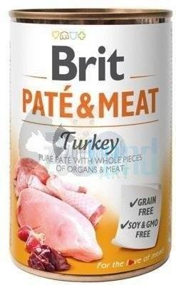 BRIT PATE & MEAT TURKEY 6 x 400g