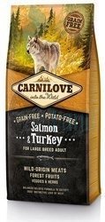CARNILOVE ADULT LARGE BREED LACHS & TRUTHAHN 2x12kg