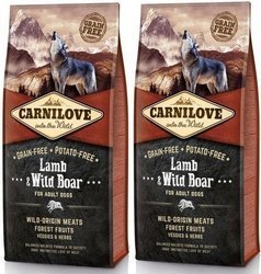 CARNILOVE Adult Lamb & Wild Boar 2x12kg