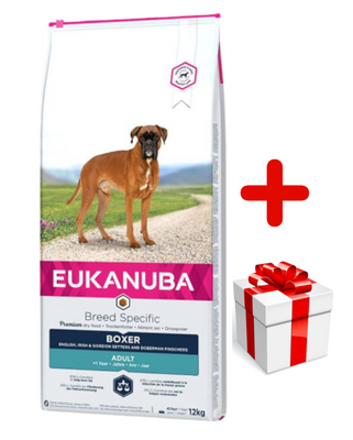 EUKANUBA Breed Specific Boxer 12kg + Überraschung für den Hund