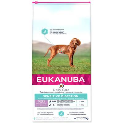 EUKANUBA Sensitive Digestion Puppy 2x12kg 