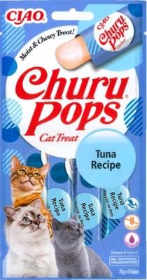 INABA Churu Pops für Katzen mit Thunfischgeschmack 20x15g