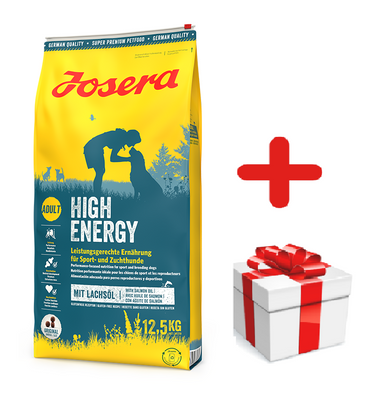 JOSERA High Energy 12,5kg + Überraschung für den Hund