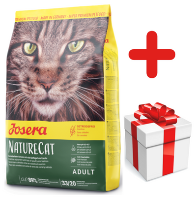 JOSERA NatureCat 2kg+  überraschung für die Katze 