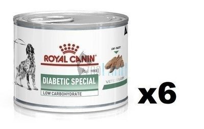 ROYAL CANIN Diabetic Special Low Carbohydrate 6x195g