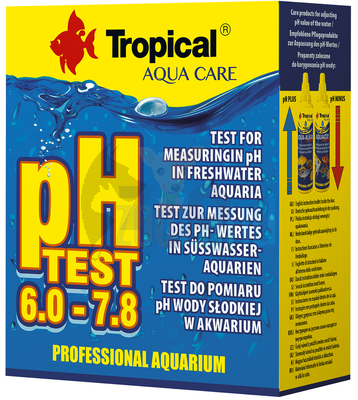 TROPICAL Test pH 6.0-7.8 x2