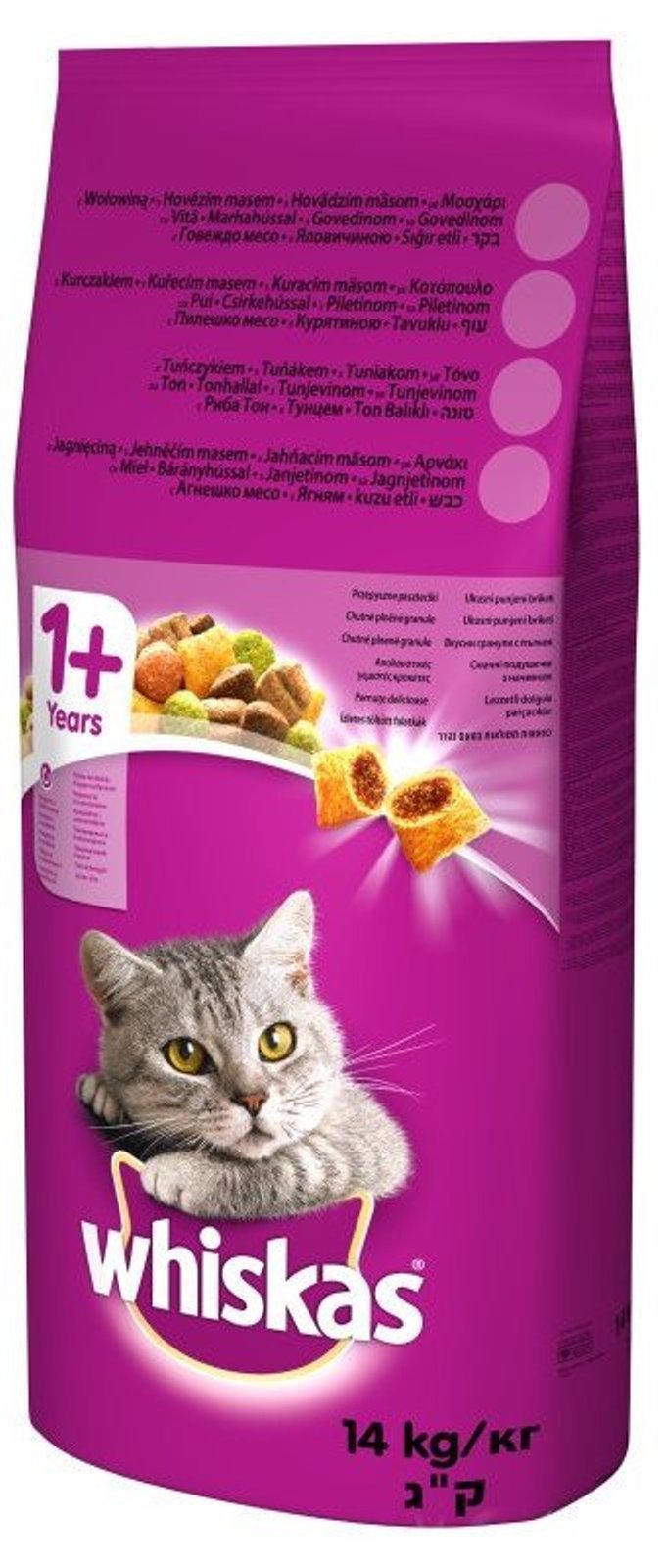 WHISKAS Tuna Katzenfutter 14kg - ZooLand.com.de | Online-Zoohandlung