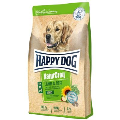  Happy Dog NaturCroq LAMB & RICE 2x4kg