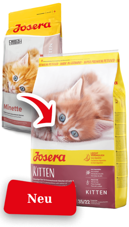  Josera Kitten 2 kg + überraschung für die Katze 