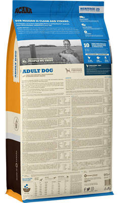 ACANA Adult Dog 17kg + Überraschung für den Hund