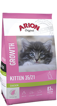 ARION Original Growth Kitten 35/21 Chicken 7,5kg