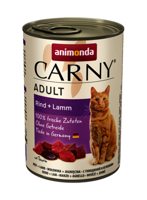 Animonda Cat Carny Adult Rind und Lamm 400g 