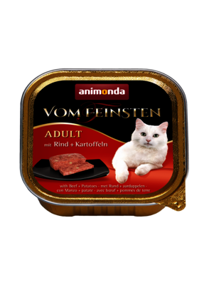 Animonda Cat Vom Feinsten Adult mit Rind und Kartoffeln 100g