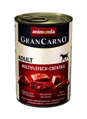 Animonda Dog GranCarno Adult Mul­ti-fleisch­cock­tail 400g