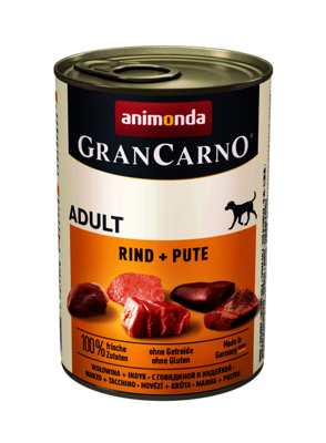 Animonda Dog GranCarno Adult Rind und Pute 6x400g