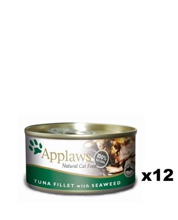 Applaws Cat Thunfischfilet mit Algen 12x156g