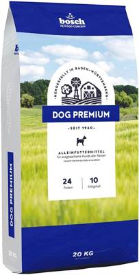 BOSCH Dog Premium 20kg+Überraschung für den Hund