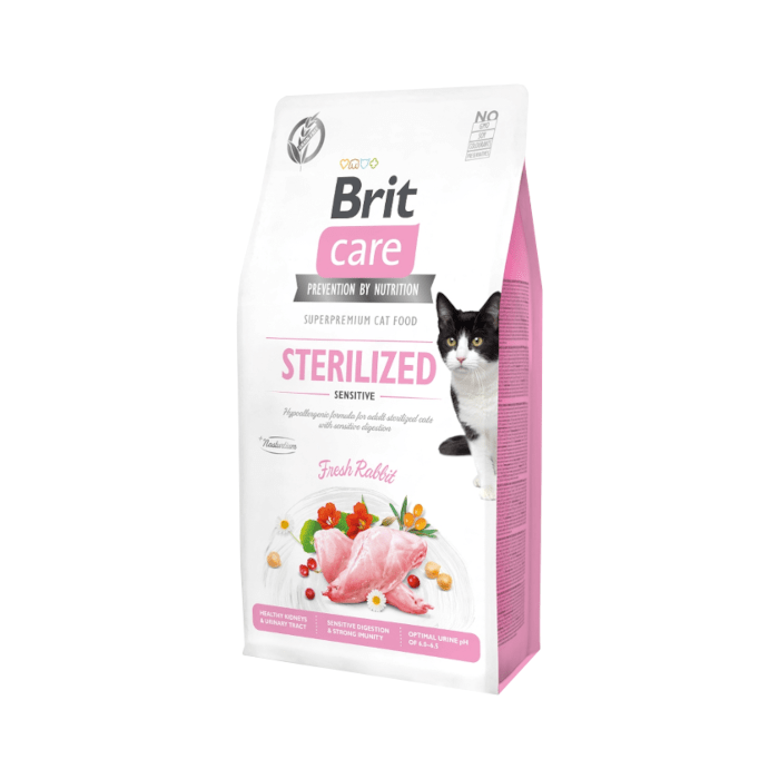 BRIT Care Cat getreidefrei sterilisiert Sensitive 400g