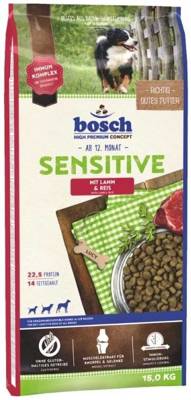 Bosch Sensitive - Lamm & Reis 15kg+Überraschung für den Hund