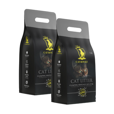 Cat Royale Activated Carbon Bentonitstreu 2x5kg
