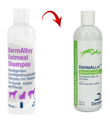 Dechra DermAllay Oatmeal Shampoo für Pferde 473ml