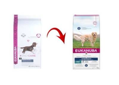 EUKANUBA Daily Care Overweight Adult Dog 12kg
