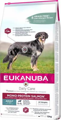 EUKANUBA Mono-Protein Salmon 12kg + Überraschung für den Hund