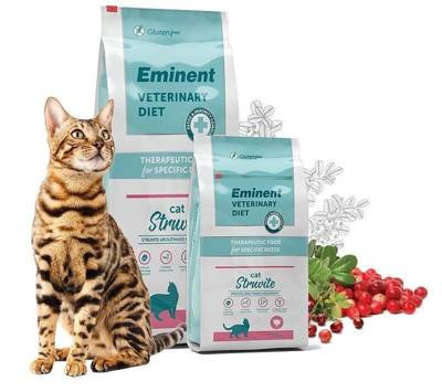 Eminent Vet Diet Cat Struvite 2,5kg Katzenfutter 