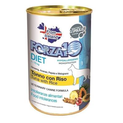 FORZA10 DIET Thunfisch mit Reis 400g Hypoallergenes Monoprotein