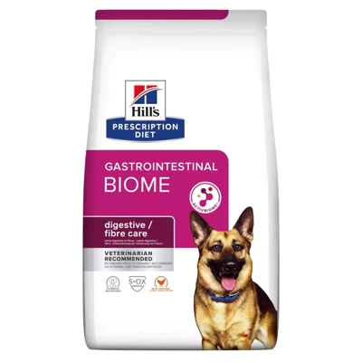 HILL'S PD Prescription Diet Canine Gastrointestinal Biome 10kg + Überraschung für den Hund 