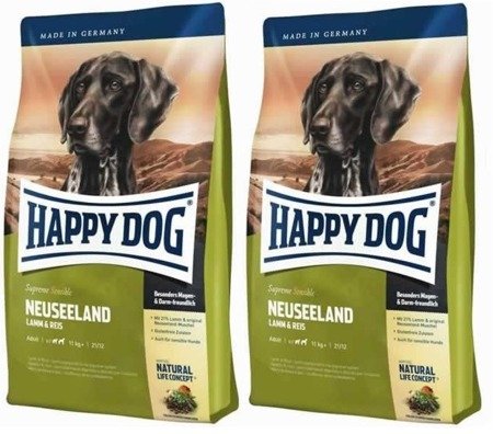 Happy Dog Supreme New Zeland 2x12,5kg