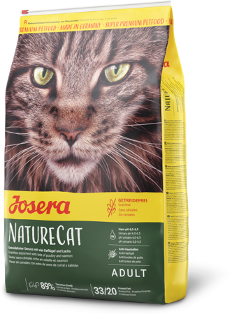 JOSERA NatureCat 10kg +überaschung für die Katze 
