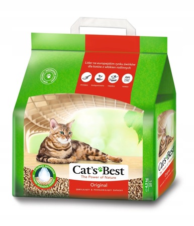 JRS Cat's Best Eco Plus / Original Katzenstreu 10l / 4,3kg