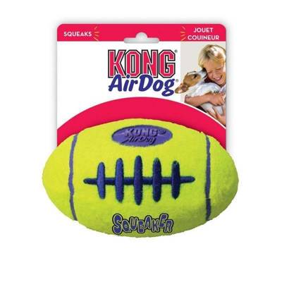KONG AIRDOG Squeaker Football - Hundespielzeug - L