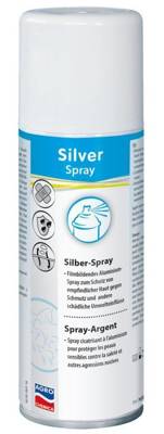 Kerbl Aluminiumspray zum Schutz der Haut vor Schmutz und anderen Belastungen, Silver Spray, 200 ml
