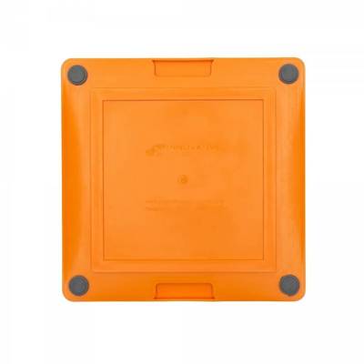 LickiMat® Tuff™ Playdate™ Matte grau + orange