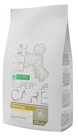 NATURES PROTECTION Superior Care Small Mini White Dogs Adult 10kg
