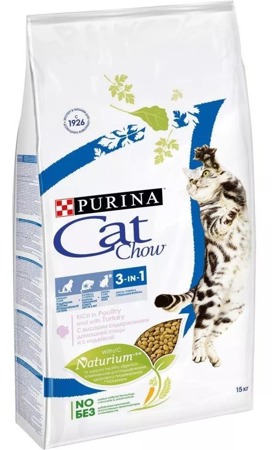 PURINA Cat Chow Special Care 3 in 1 15kg + Überraschung für die Katze
