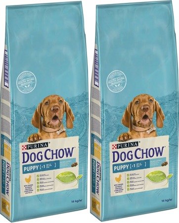 PURINA Dog Chow Puppy Chicken 2x14kg -3%