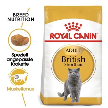 ROYAL CANIN British Shorthair 2kg + 	Überraschung für die Katze