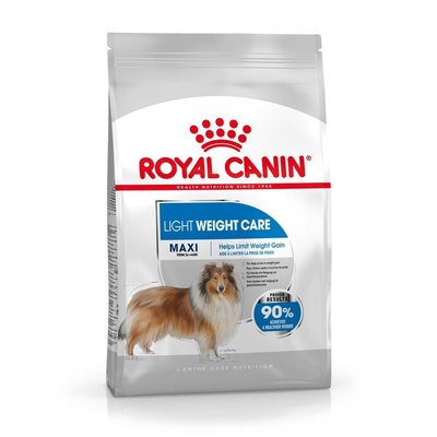 Royal Canin Maxi Light Weight Care 12kg + Überraschung für den Hund