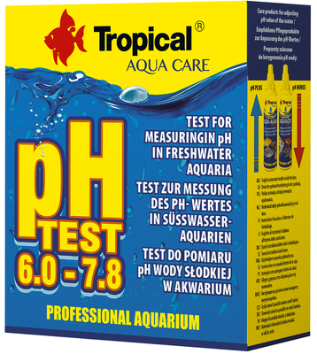 TROPICAL Test pH 6.0-7.8 x2