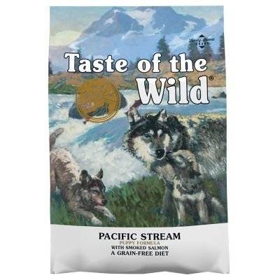 Taste of the Wild Pacific Stream Puppy 5,6kg + Überraschung für den Hund