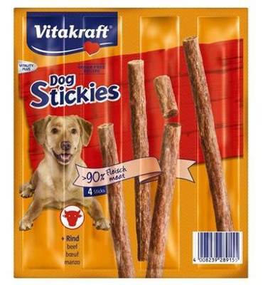 Vitakraft Dog Stickies Rindfleisch 4x11g