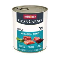 ANIMONDA GranCarno Adult Dog Geschmack: Lachs + Spinat 800g