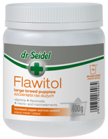 Dr. Seidel FLAWITOL für Welpen großer Rassen Vitamin- und Mineralstoffpräparat mit Traubenflavonoiden 400g