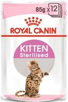 ROYAL CANIN Kitten Sterilized 12x85g Nassfutter in Gelee für Kätzchen bis 12 Monate, sterilisiert