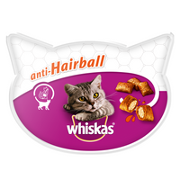 WHISKAS Anti-hairball 50g - eine lähmende Delikatesse für eine Katze